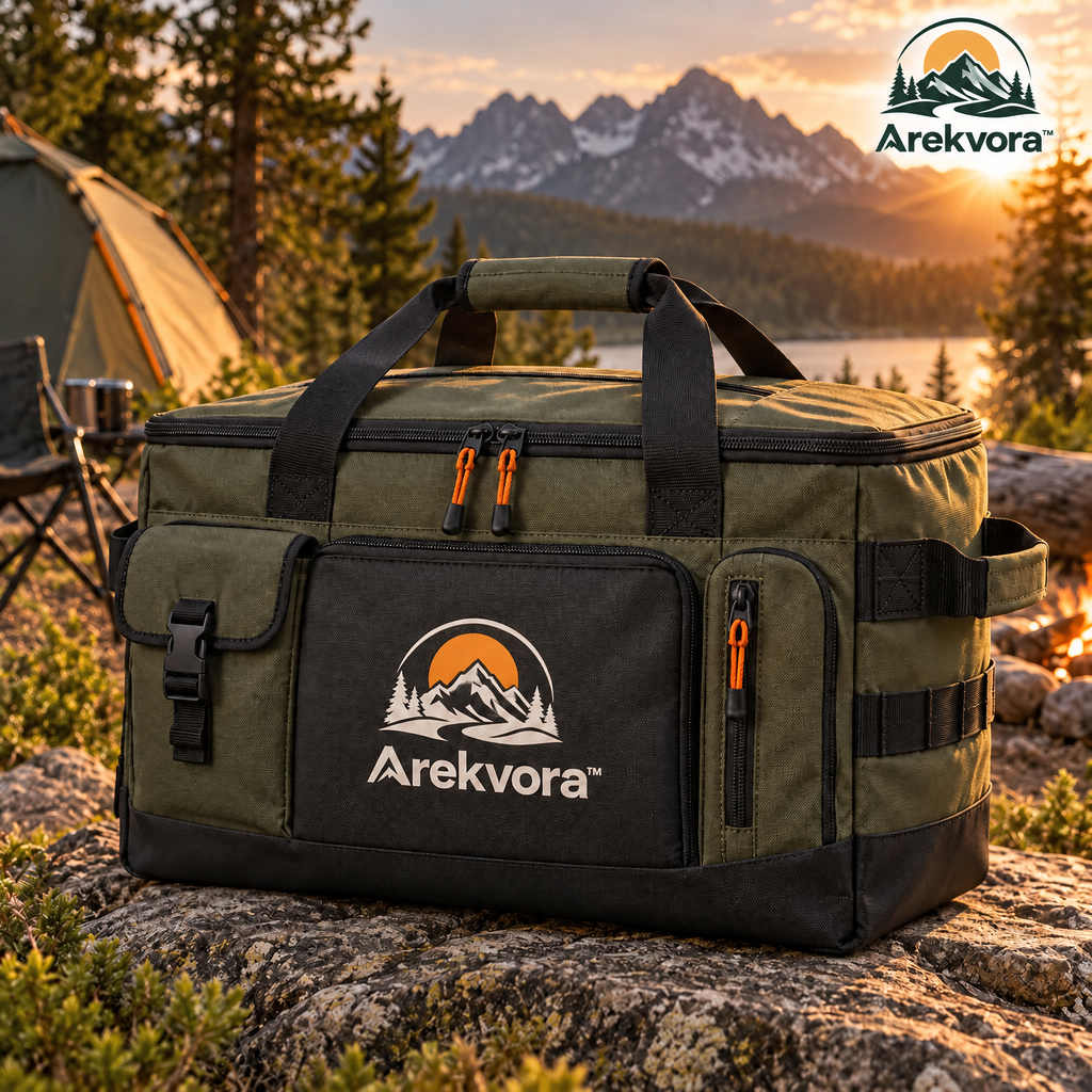Arekvora™ Outdoor Gear Storage Bag for Camping Organization