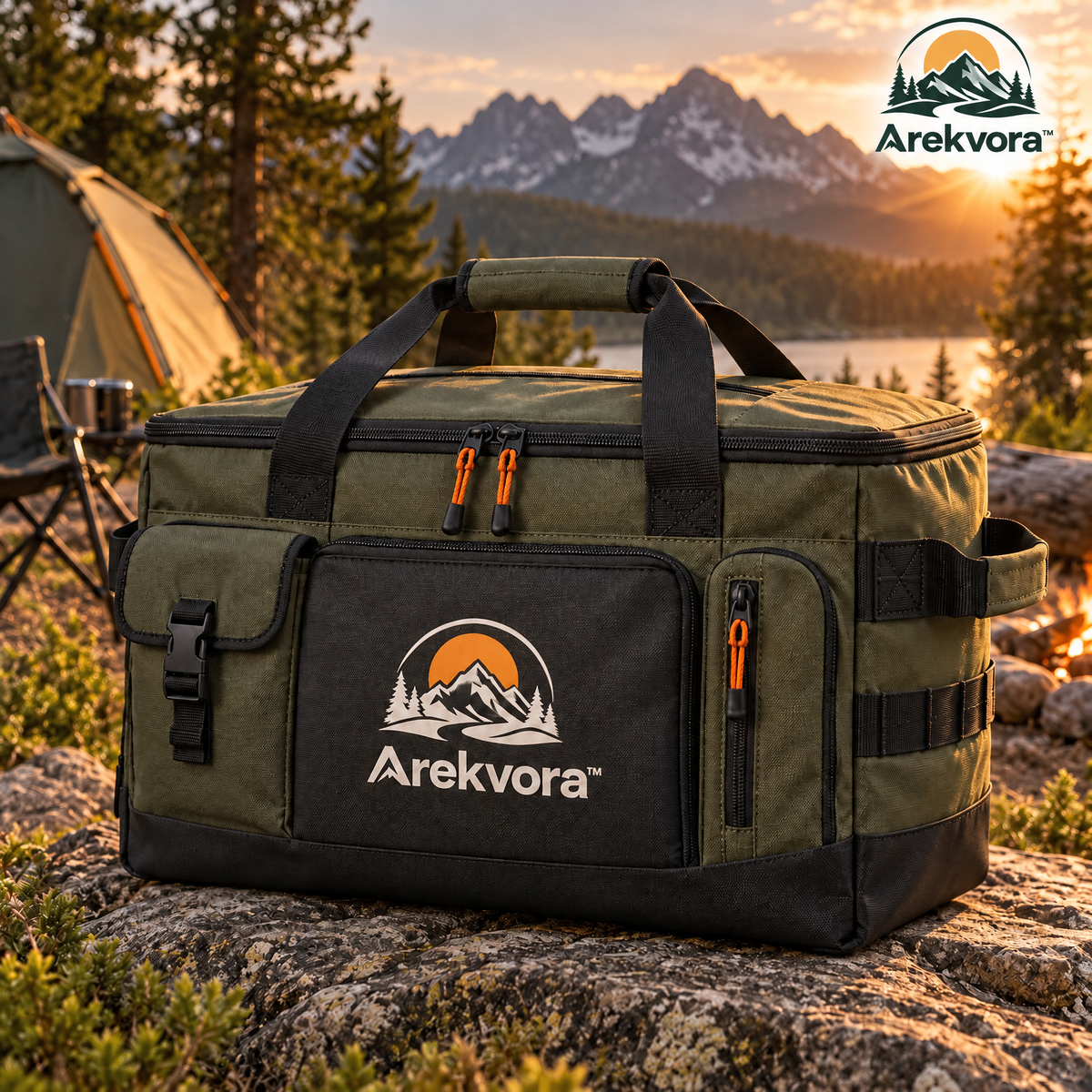 Arekvora™ Outdoor Gear Storage Bag for Camping Organization