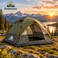 Arekvora™ Waterproof Camping Tent with Portable Double Layer Outdoor Design