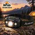 Arekvora™ Rechargeable LED Headlamp for Hiking and Outdoor Activities